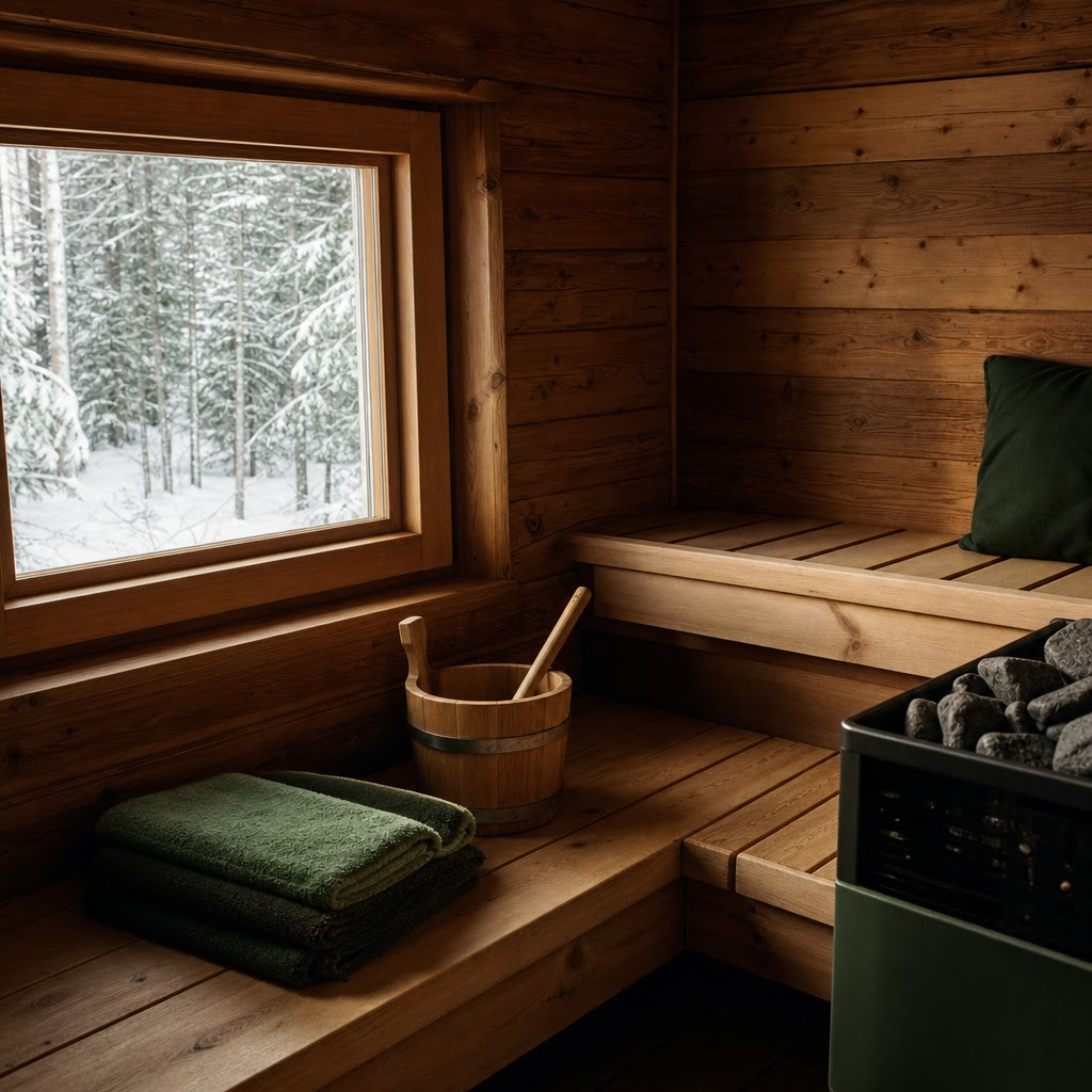 Sauna a odpočinek po túře