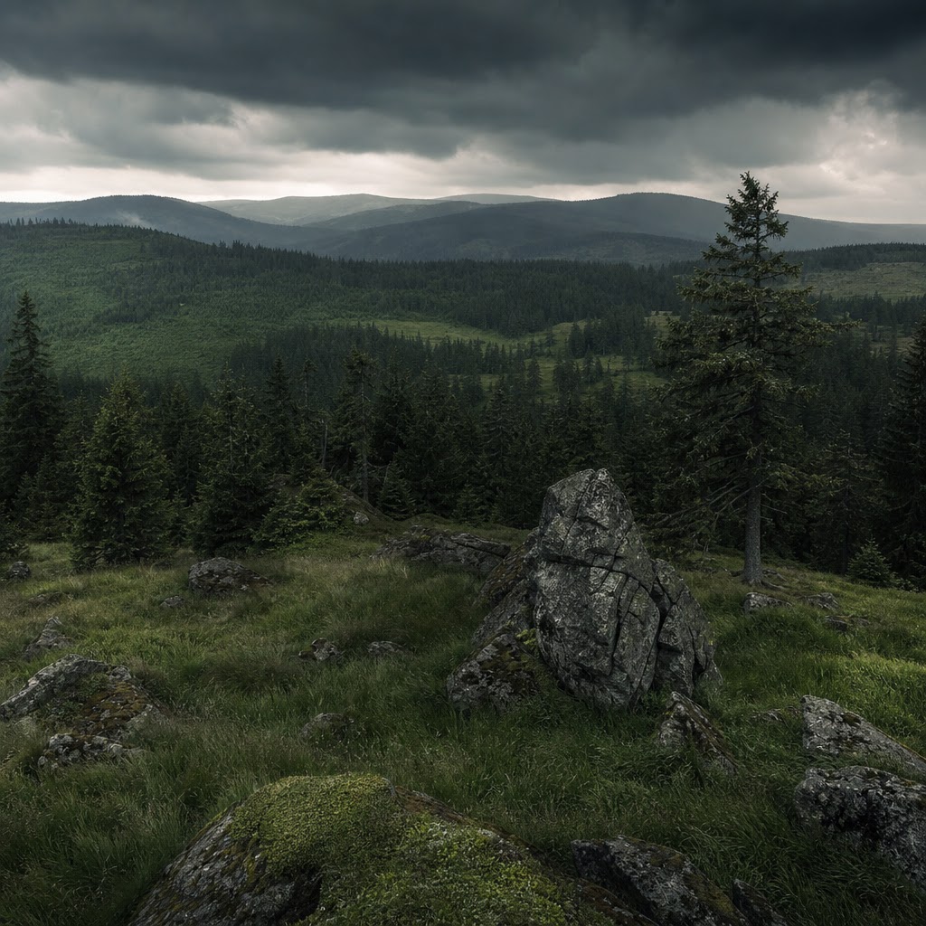Šumavská krajina jako z historického filmu